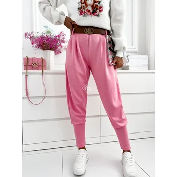 Dámské kalhoty Kalhoty VICTORIA růžové Velikost: S - XL