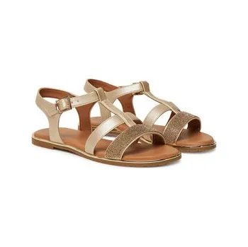 Dámské sandále Sandály Tommy Hilfiger T3A2-33781-1372 S Zlatá 36