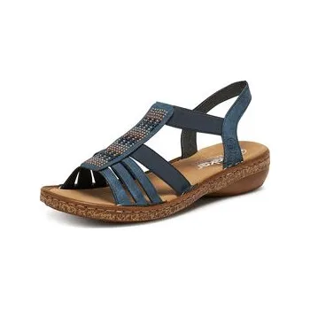 Dámské sandále Sandály Rieker 628G7-14 Tmavomodrá 38