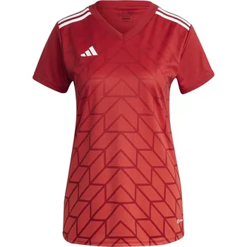 Dámské tričko adidas Team Icon Short-Sleeve Performance T-Shirt Red 10 (S)