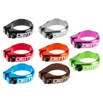 Deity sedlová objímka Circuit 38,6mm - Zelená