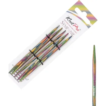 Nástroj na niť a příze Dřevěné ponožkové jehlice Symfonie 10 cm 3,5 mm