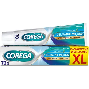 Péče o zubní náhradu Corega Original extra silný fixační krém mátová příchuť XL