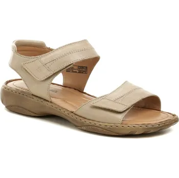 Dámské sandále Josef Seibel 76719 béžové dámské nadměrné sandály EUR 43
