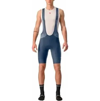 cyklistické kraťasy Castelli pánské cyklistické kraťasy s vložkou Espresso, Belgian Blue - XL