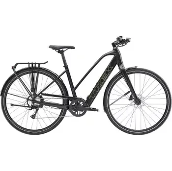 Silniční kolo Trek FX+ 2 Mid-step LT Satin Black 2025 - XL (29“ kolo)