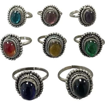 Prsten Prstýnek s kamínkem 1x1 Barvy ručníků: SVĚTLE MODRÁ