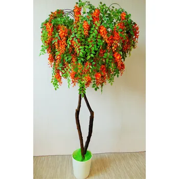 umělá květina Umělý strom- Wisteria 180cm