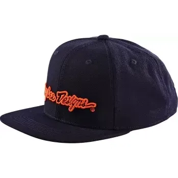Kšiltovka Snapback Hat - Signature Navy/Orange