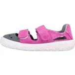 Letní barefoot obuv Jonap FELLA růžová dívčí Velikost: 22