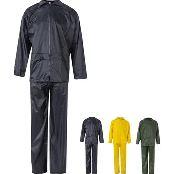 Pláštěnka VL SEDNA. Oblek do deště (225 g/m²), dvoudílný z polyesteru (100 %) s PVC zátěrem 80 bez potisku bez potisku