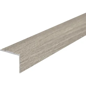 Podlahová lišta Profilteam schodová lišta samolepící 25x20x1200 Dub šedý H61