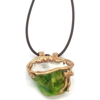 Přívěsek Sampaoli Přívěsek Sampaoli Bag Magnesite BR green, black string