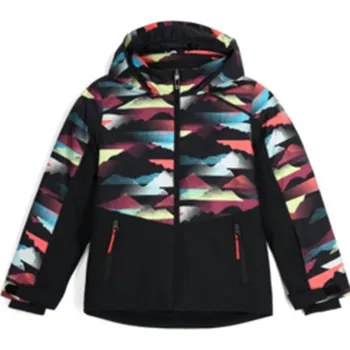 Dětská bunda Spyder Conquer Jacket Multi Mountain Print 38SJ075406-MMP 25/26