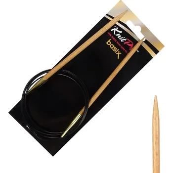 Jehlice Kruhové jehlice Basix Birch 150 cm 5 mm