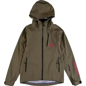 Cyklistická bunda Troy Lee Designs Bunda Resist Jacket, Mono, Dark Pine - L