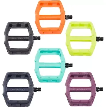 Pedál na kolo Bontrager Sada pedálů Line Comp Flat - Oranžová