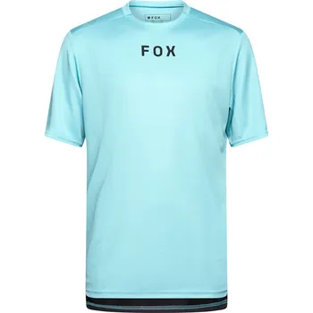cyklistický dres Pánský cyklo dres Fox Ranger Ss Jersey Wordmark Vintage Wash 33410-402 25/26 M