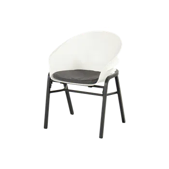 Tubb polohovatelná jídelní židle Hartman s alu podnoží Barva: white