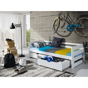 Postel ERGO s úložným prostorem 80x200 cm masiv