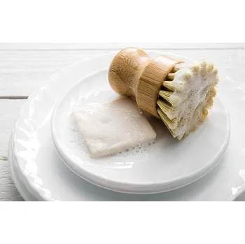 Nanolab Kartáč z bambusu na nádobí