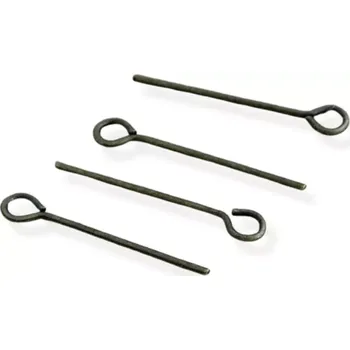 Materiál na výrobu šperku Ketlovací jehly starozlaté 20mm - 50 ks