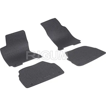 autokoberec Gumové autokoberce RIGUM Škoda Superb I (2001-2008) s kosoúhelníkovým vzorem