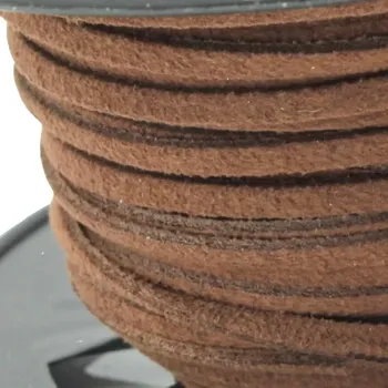 Imitace kůže tmavě hnědá - 1 m