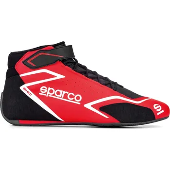 Tuning Závodní boty Sparco Skid s homologací FIA, barva: červeno-černá, velikost: 47