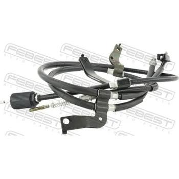 Brzdový systém Tažné lanko, parkovací brzda FEBEST 10100-CAPLH