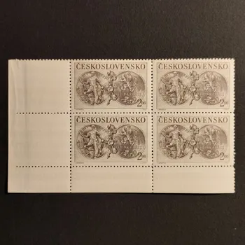 Sběratelství Čtyřblok ČSR, 2 Kčs, Pof.539**