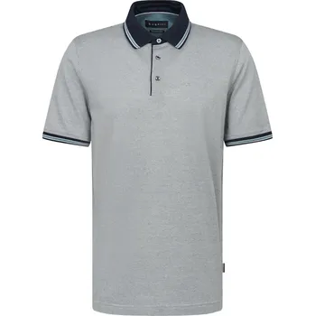 Pánské tričko Bugatti pánské triko s límečkem 8150 75103C 550 Zelená L