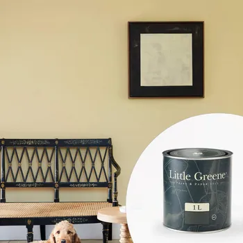 barva na zeď Little Greene Barva na zeď - Matná vysoce omyvatelná a odolná - 1L - Intelligent Eggshell Vyberte odstín:: Clay Pale * (152)