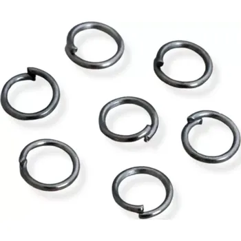 Materiál na výrobu šperku Spojovací kroužky SS 6/0,8 mm - 50 ks