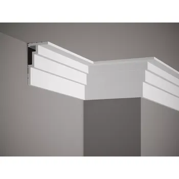 Stropní lišta Stropní lišta QL025, 200x11x6cm, Mardom