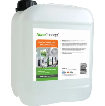 Čistič autoskla Nano ochrana proti zamlžování skla 5000 ml