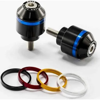 Chránič řídítek pro čtyřkolku Závažíčka řidítek PUIG SHORT WITH RING 8017N včetně barevných kroužků 8017N