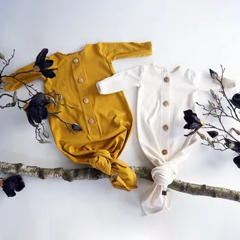 Kojenecký body Spací pytel na uzlík (0 - 3 měs) Barva: Žlutá, Velikosti dětské: 62 (0-3m)