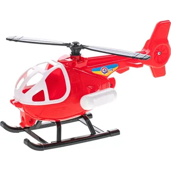 autíčko Mikro Trading Vrtulník červený 25cm