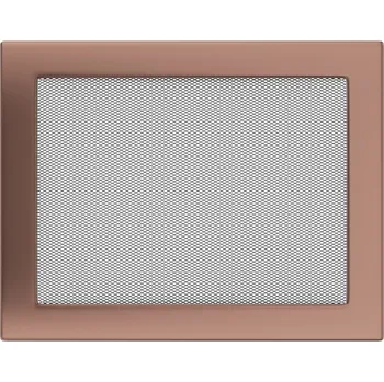 KRATKI 220 x 300 měď krbová mřížka