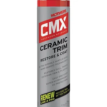 Čistič plastových dílů Mothers CMX Ceramic Trim Restore & Coat - keramická ochrana plastů, vinylu a gumy, sprej 200 ml