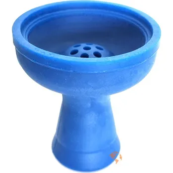 Čistič dýmky Hookah Flame Silicon Bowl silikonová korunka pro vodní dýmky modrá