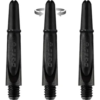 Příslušenství pro šipky Harrows Násadky Carbon 360 - short - black