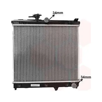 Chladič motoru Chladič, chlazení motoru VAN WEZEL 52012710