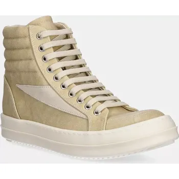 Pánská obuv Kecky Rick Owens Vintage High Sneaks, 36, béžová, 12X