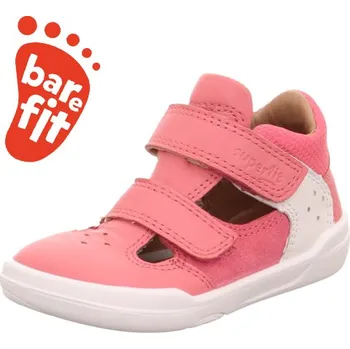 SUPERFIT BAREFIT dětské sandály SUPERFREE NAPPA rosa/weiss 1-000547-5500 Velikost: 25