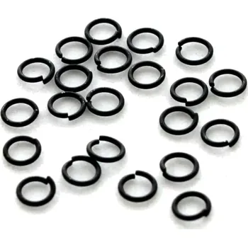 Materiál na výrobu šperku Spojovací kroužky ZN 5/0,6 mm, 50 ks