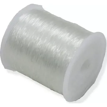 Materiál na výrobu šperku Elastická guma na náramky 0,8mm – 80 m