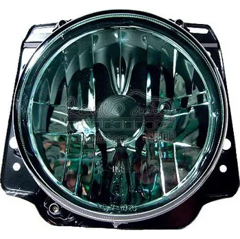 Přední světlomet Přední světla VW Golf II (2) - černý chrom