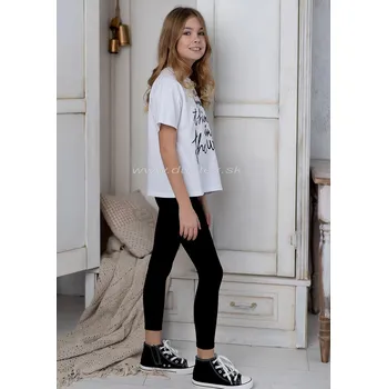 KNITTEX Dětské legíny Velina3D(2ks) Barva: nero, Velikost: 146-152